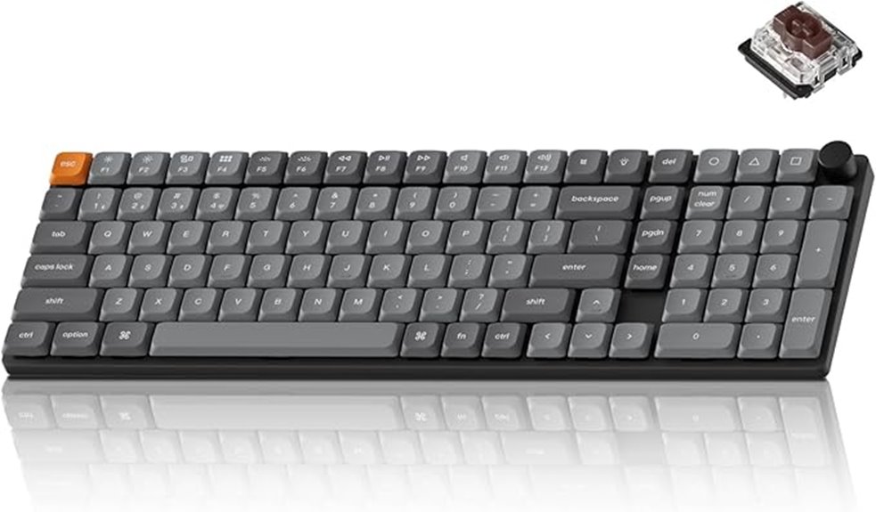 wireless rgb mechanical keyboard