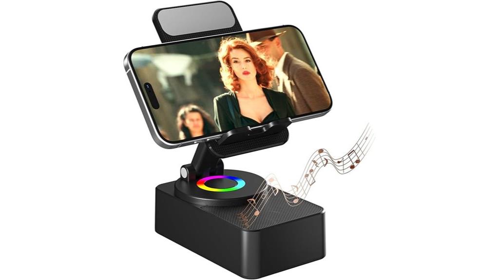wireless speaker phone holder