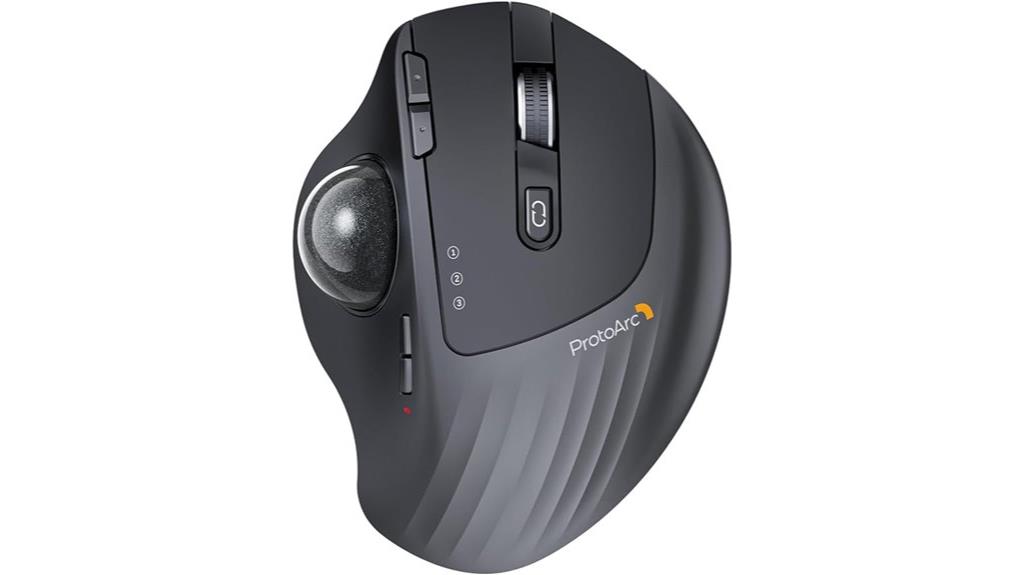 wireless trackball mouse em01