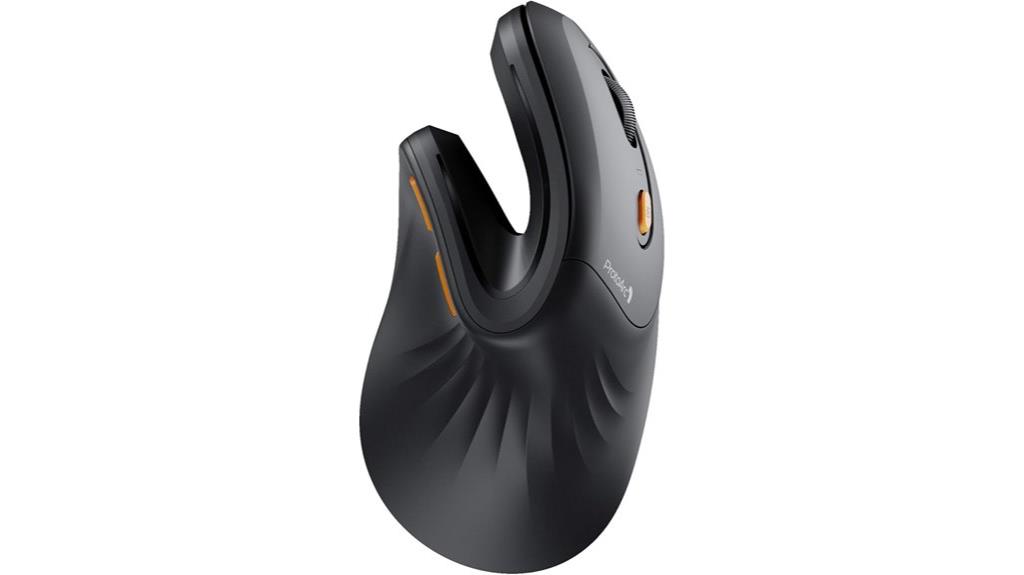 wireless vertical mouse design