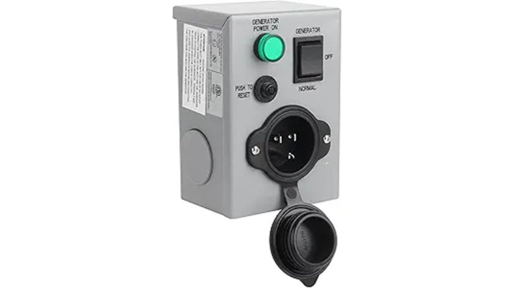 15 amp manual transfer switch