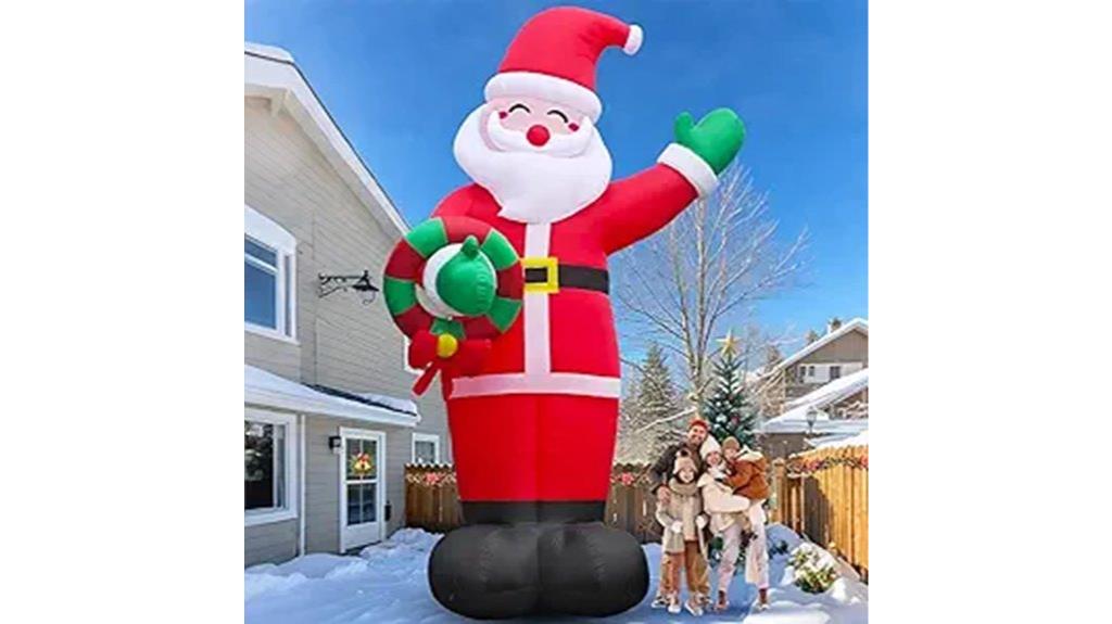 20 ft santa inflatable