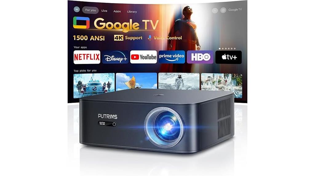 4k wifi bluetooth projector