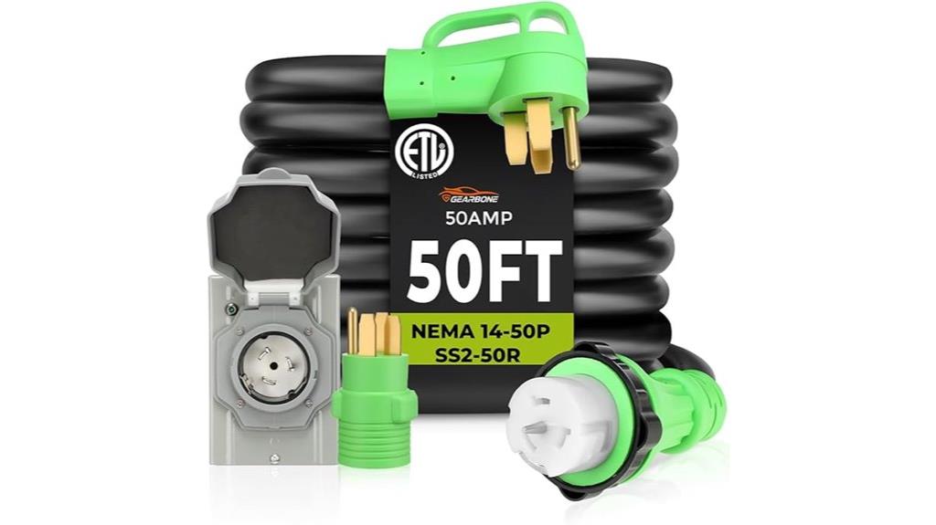 50 amp power cord kit