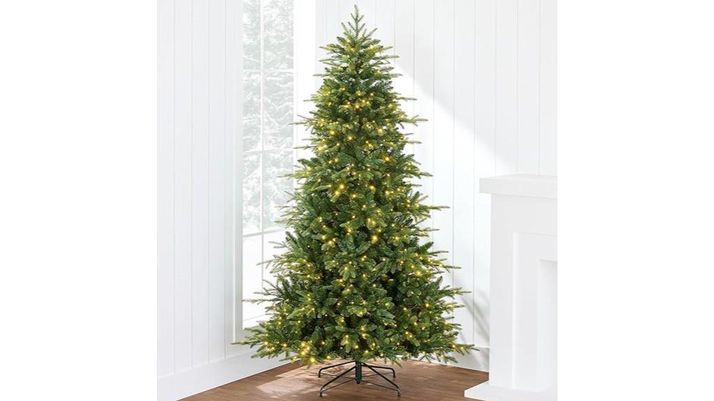 7 5ft pre lit realistic tree
