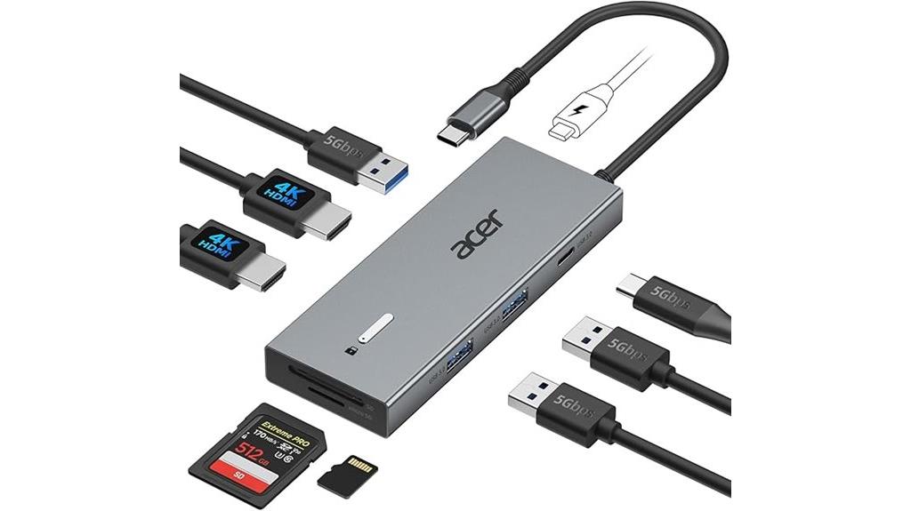 acer usb c dual dock