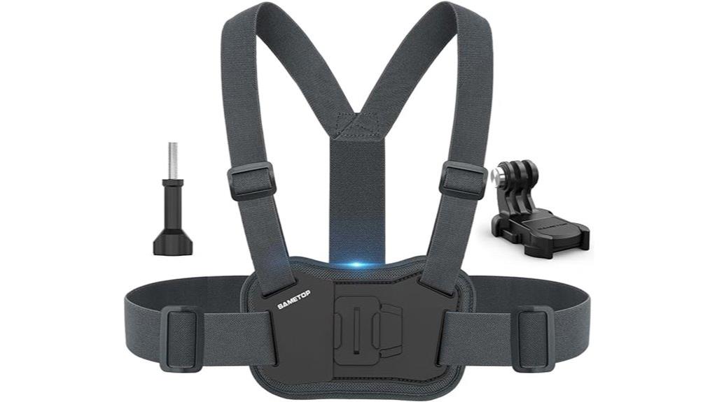 action camera chest harness