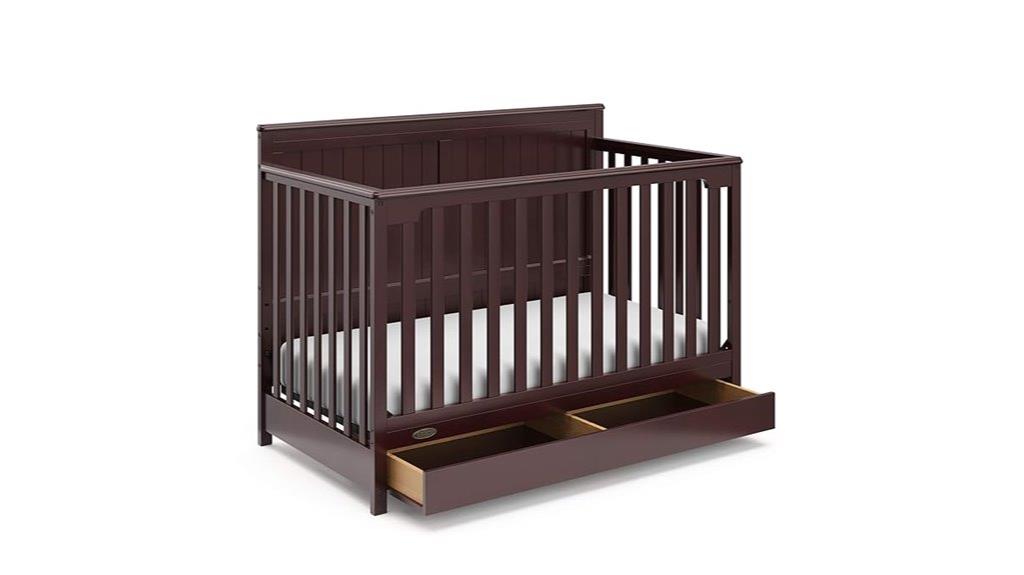 adjustable multi mode crib