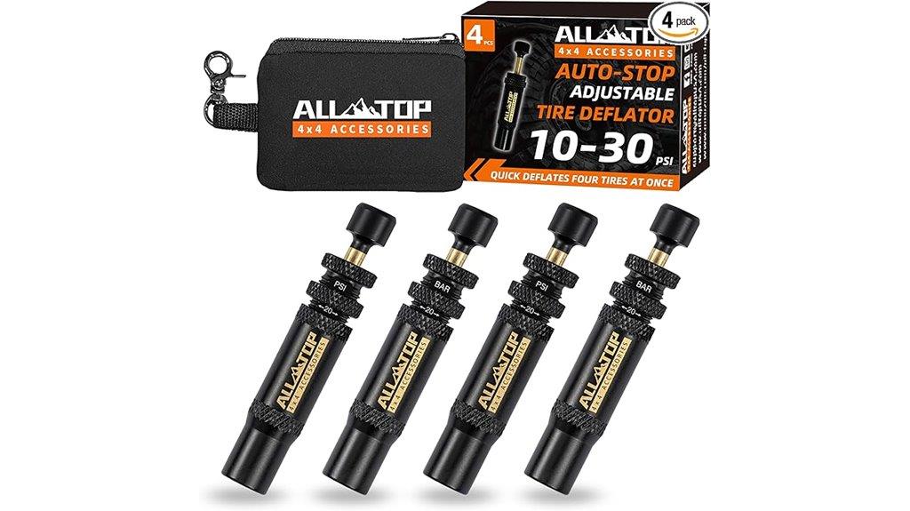 adjustable tire pressure deflators