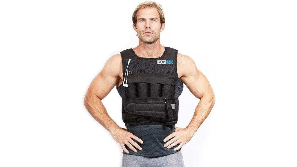 adjustable weighted vest