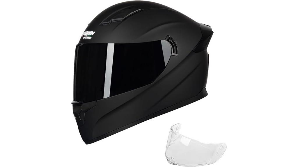 adult dot full face helmet
