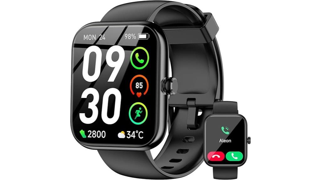 alexa enabled waterproof fitness watch