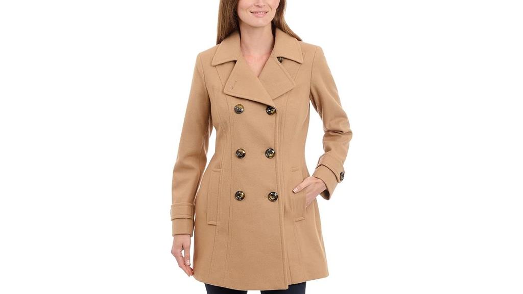 anne klein women s wool coat