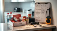 apartment emergency preparedness checklist