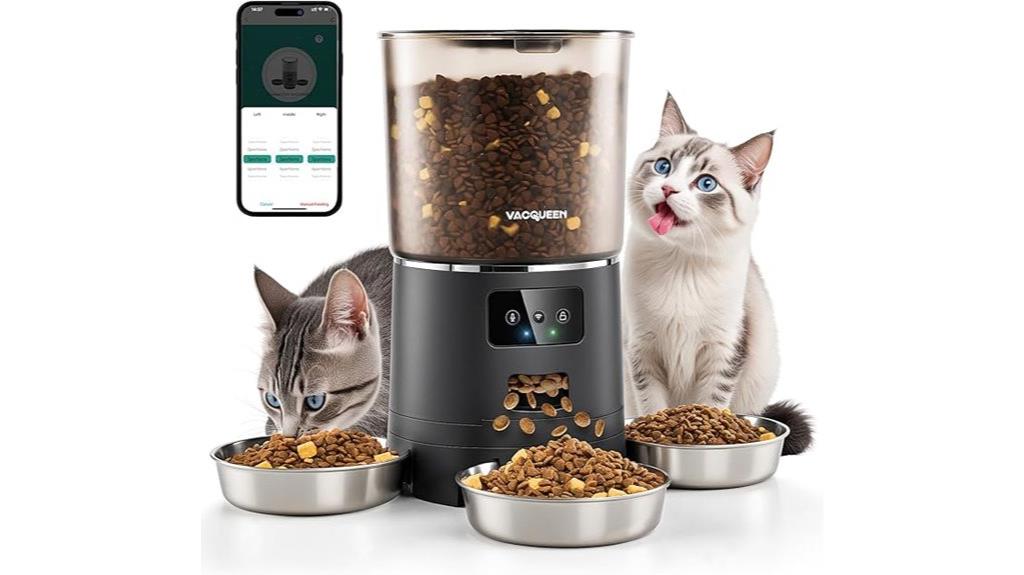 automatic pet food dispenser