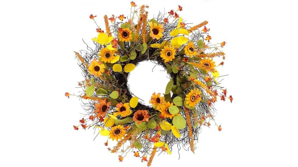 autumn front door decor