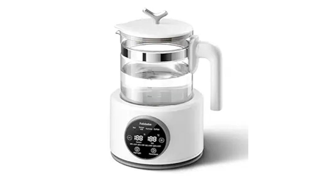 baby bottle warmer with night light