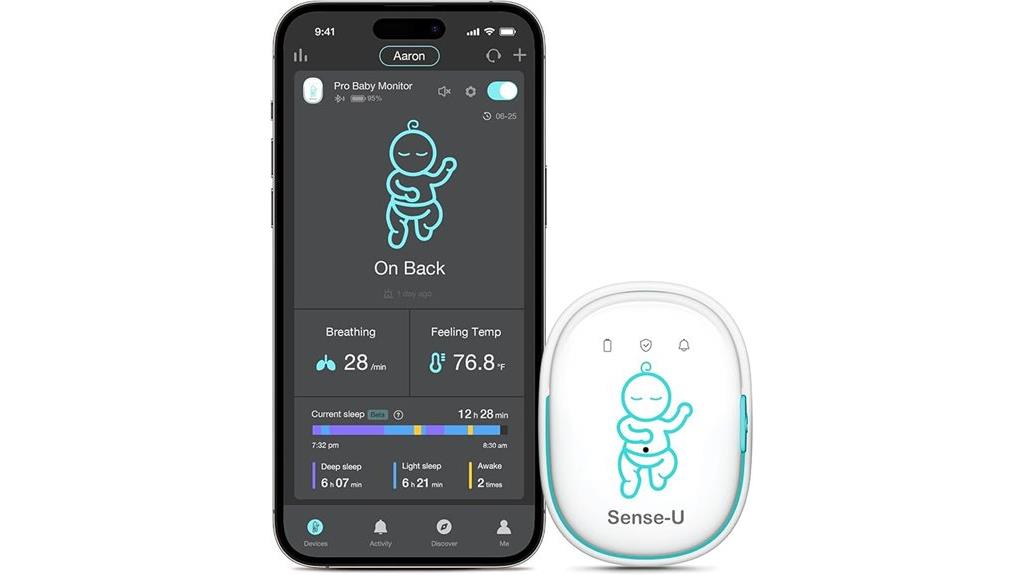 baby breathing and sleep monitor