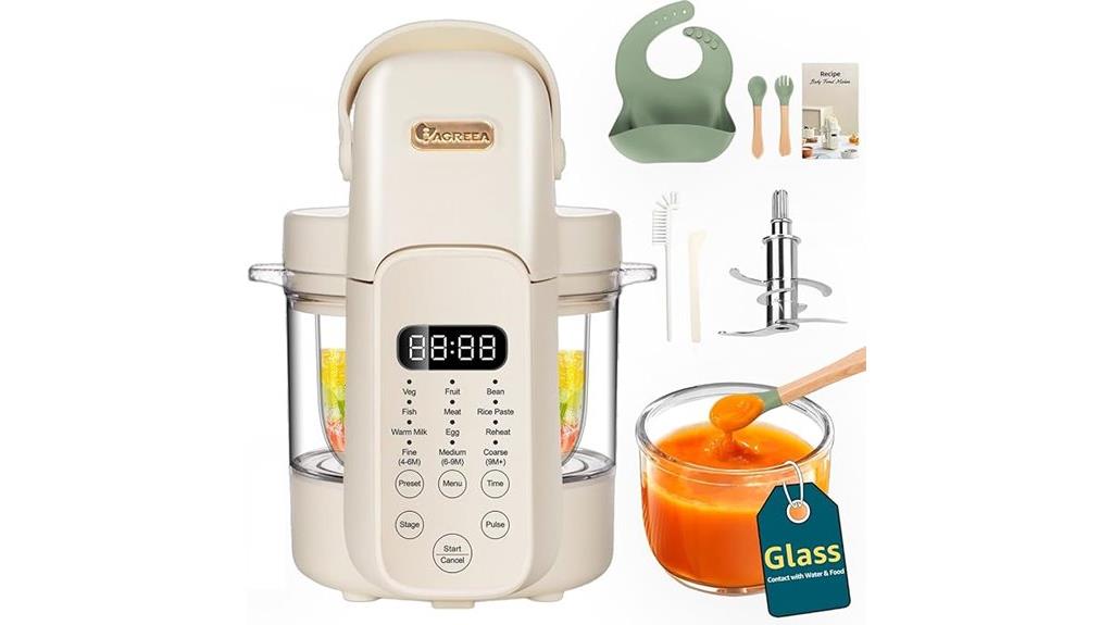 baby food processing appliance
