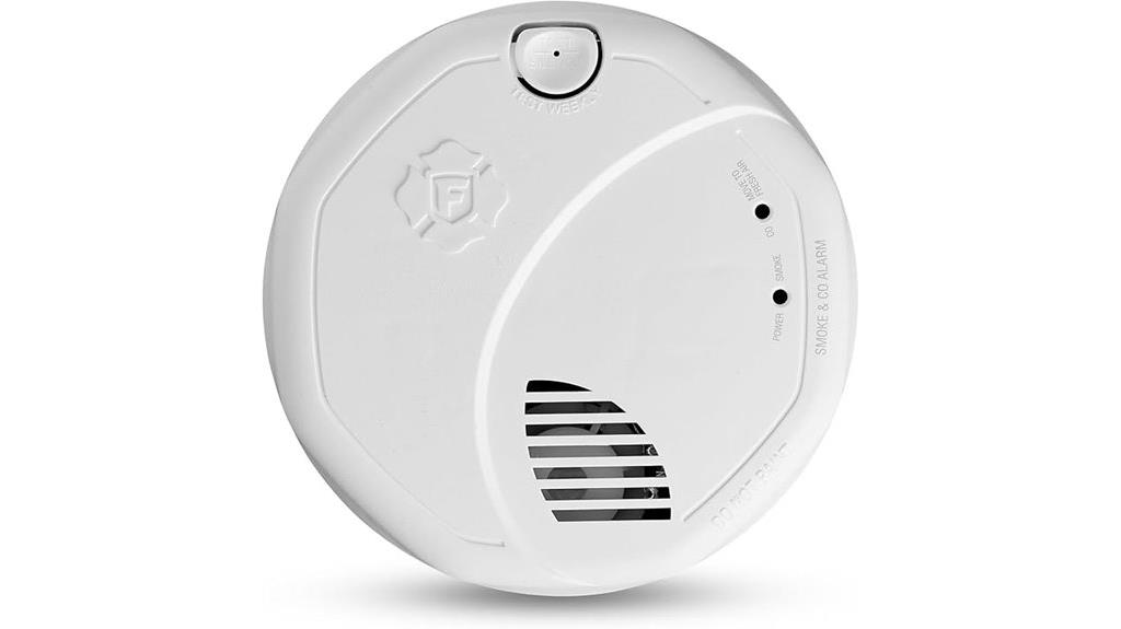 battery powered smoke detector