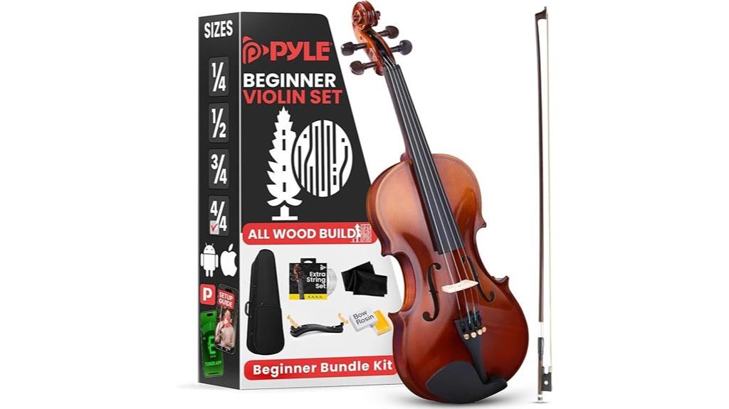 beginner violin kit accessories