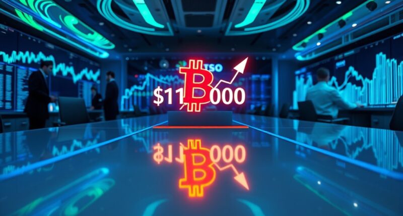 bitcoin hits 110k surge