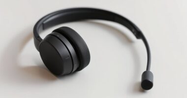 bone conduction noise canceling headset