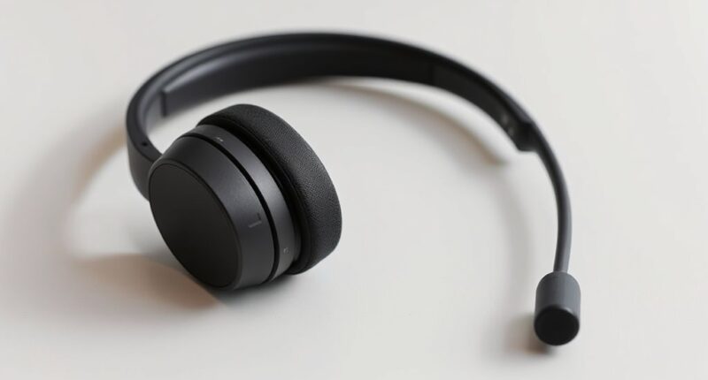 bone conduction noise canceling headset