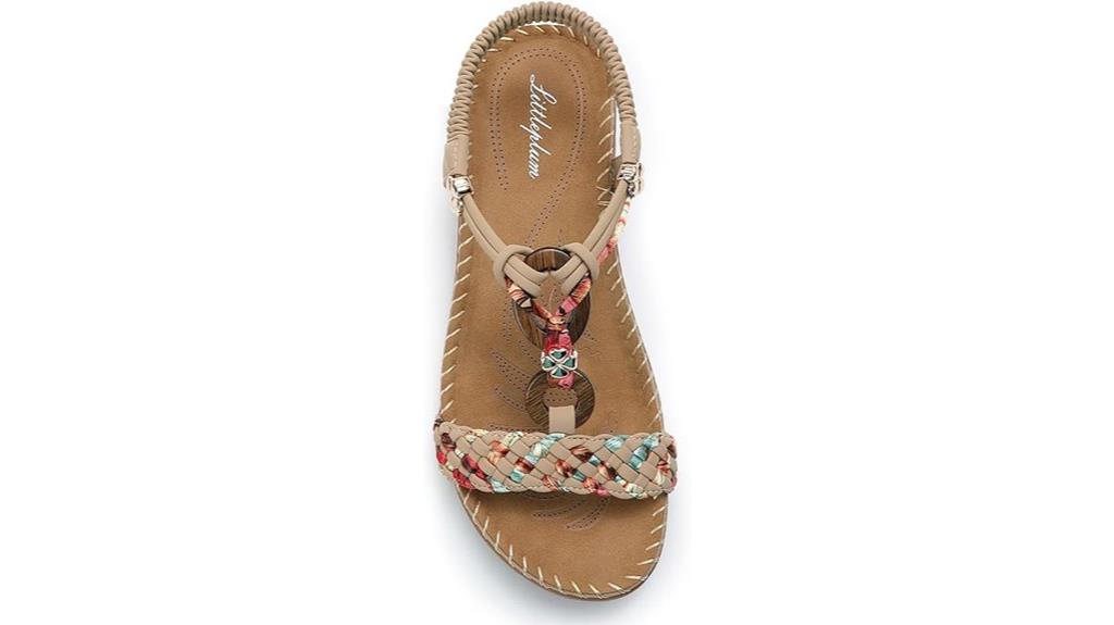 braided flat sandals
