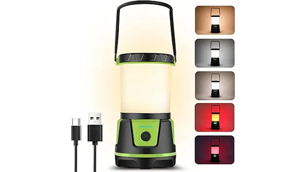 bright waterproof rechargeable lantern