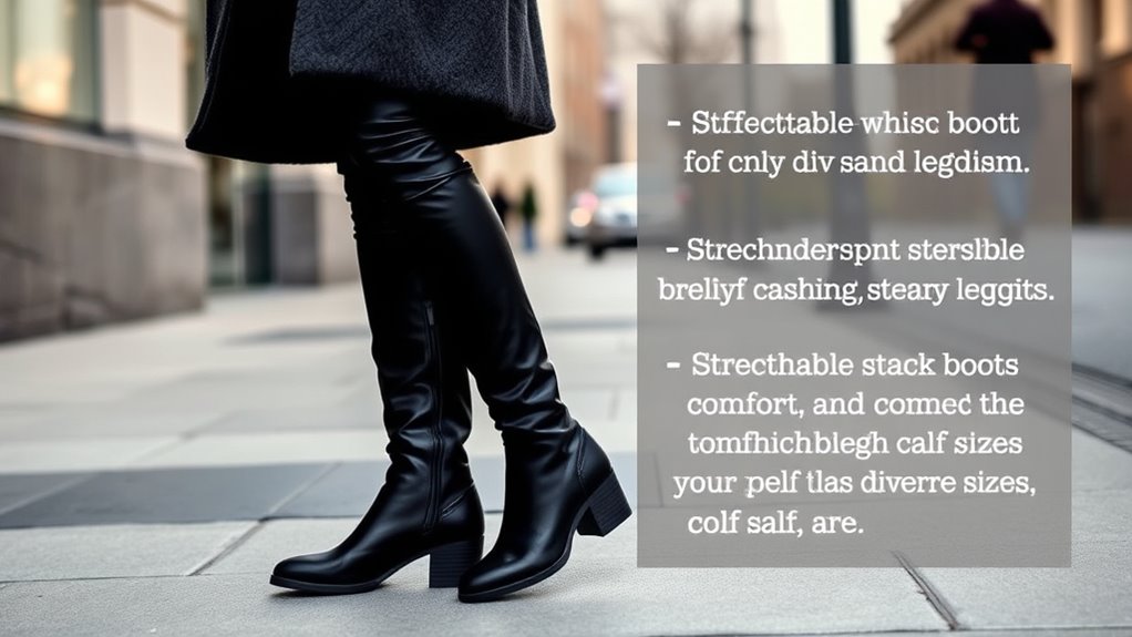 calf fit and comfort