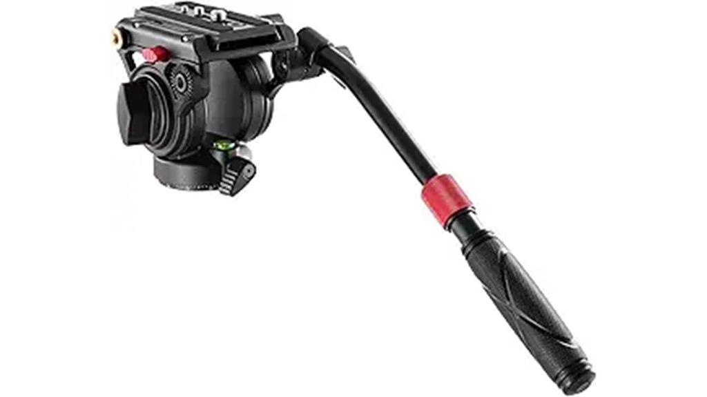 camera tripod with fluid head