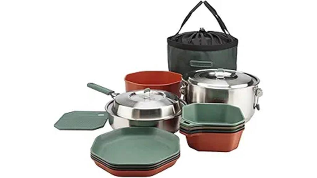 camping cookware set