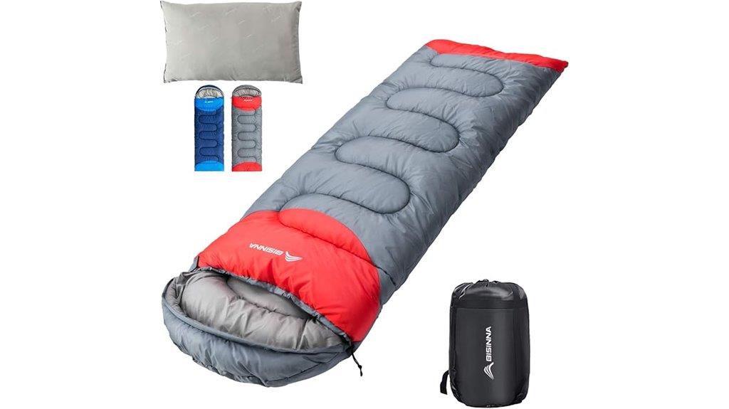 camping sleeping bag pillow