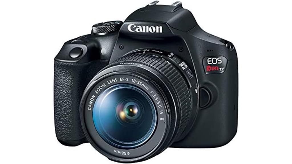 canon t7 dslr camera