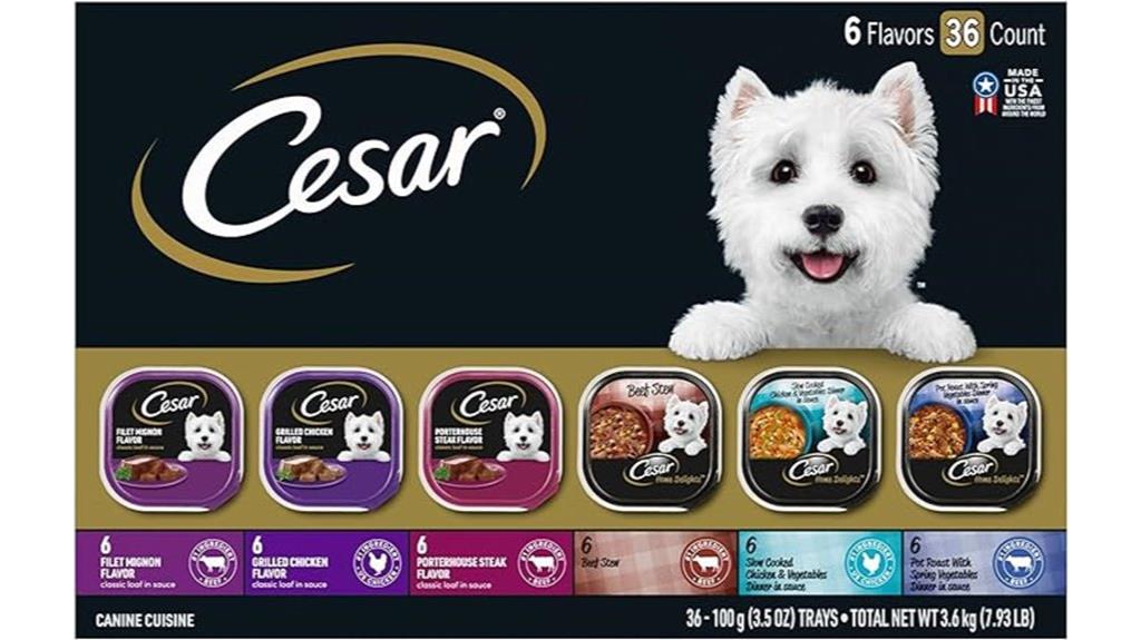 cesar 36 can variety pack
