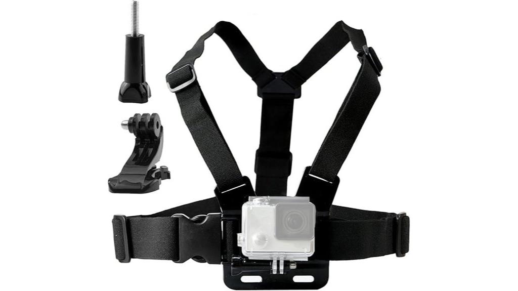chest harness for action cameras