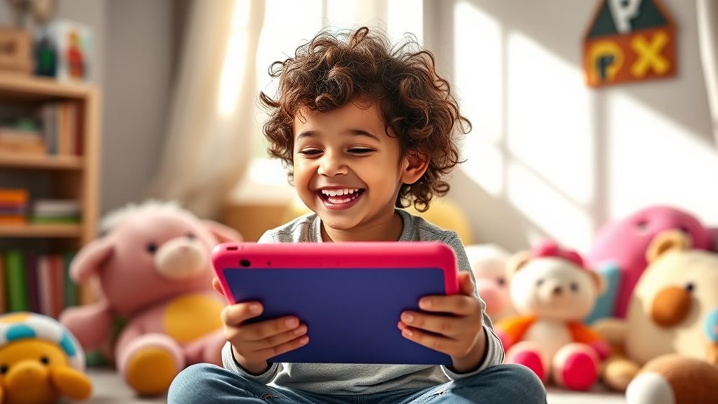 child friendly tablet features