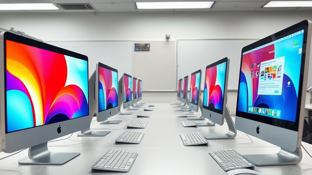 choosing classroom lab imac