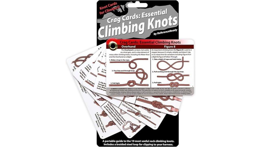 climbing knot instruction cards