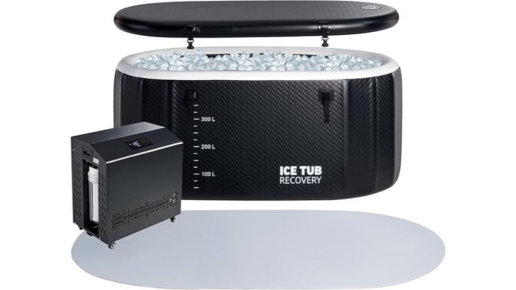 cold plunge tub with chiller