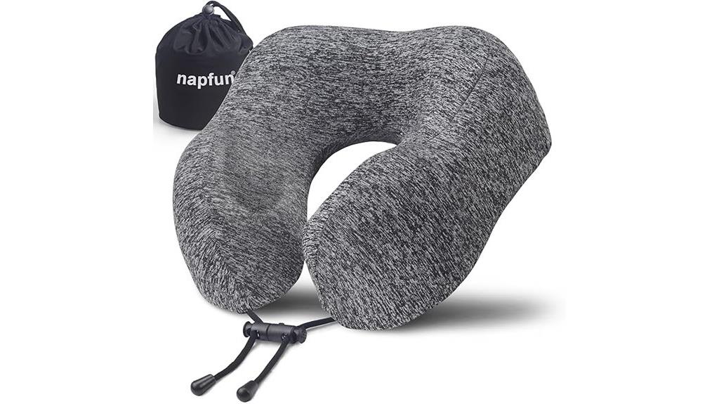 comfortable airplane travel pillow