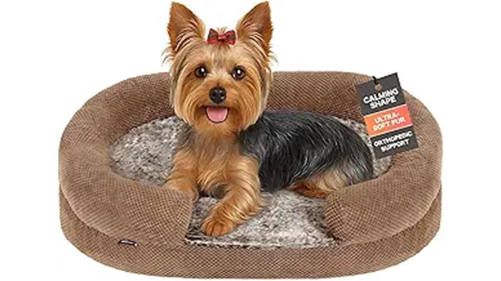 comfortable orthopedic pet bed