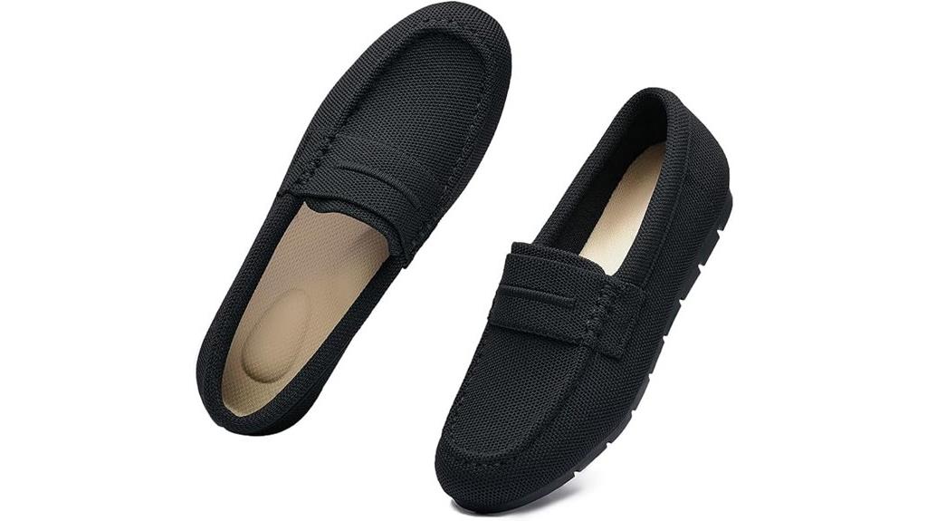 comfortable women s slip on flats