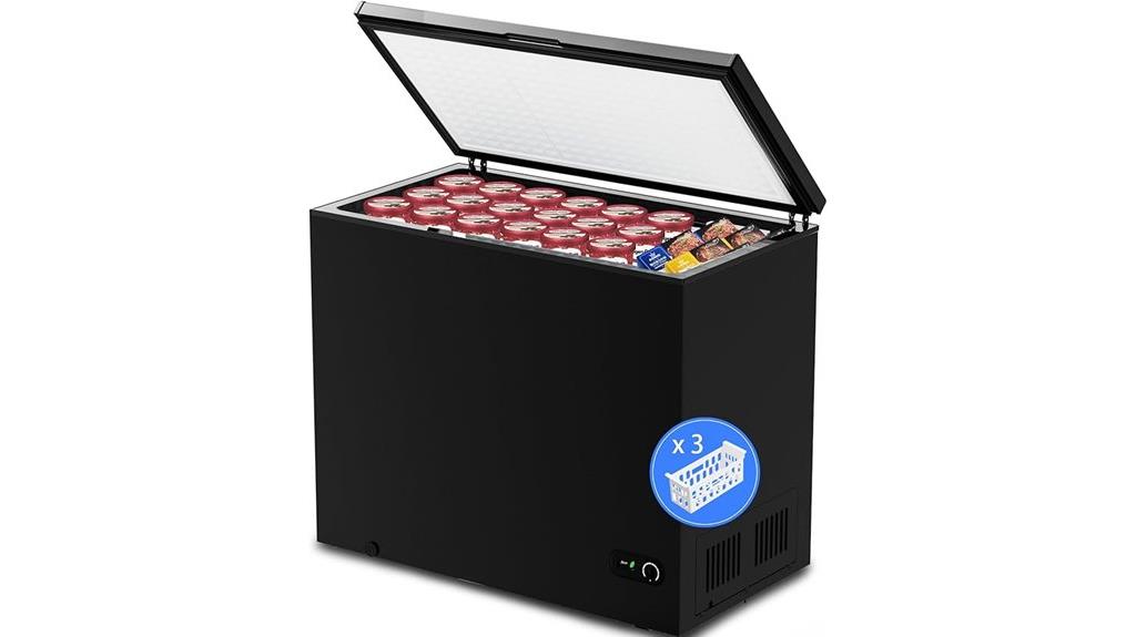 compact chest freezer