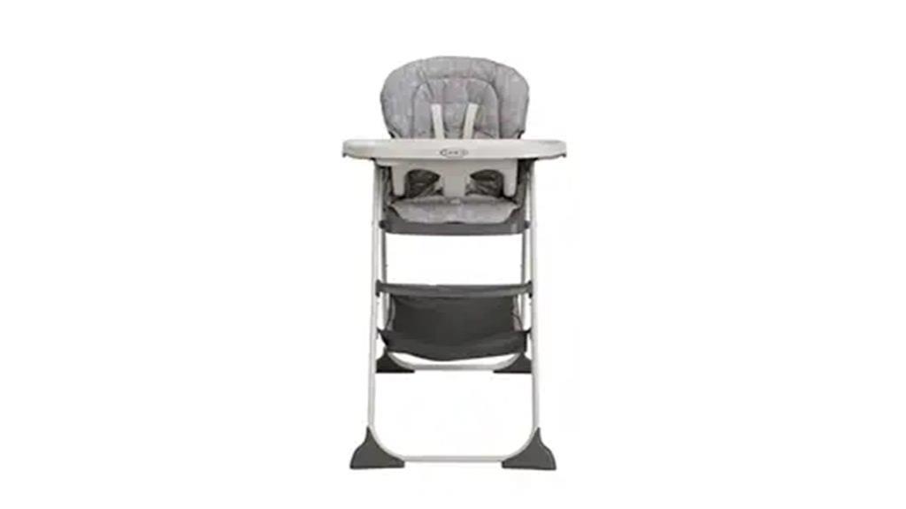 compact lightweight high chair