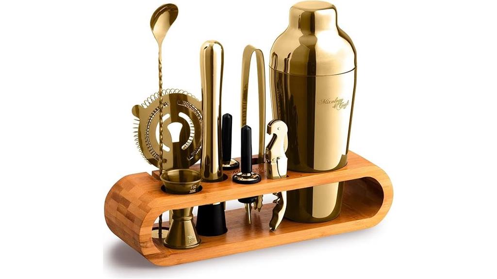 complete barware mixing kit