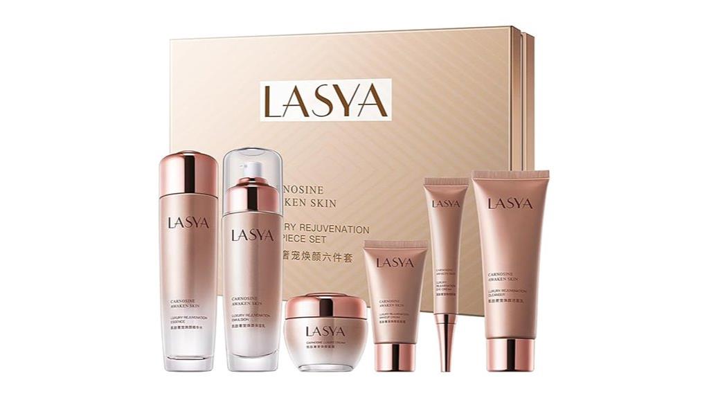 complete six piece skincare set