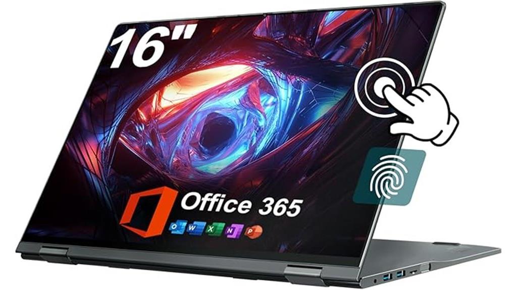 convertible 2 in 1 laptop