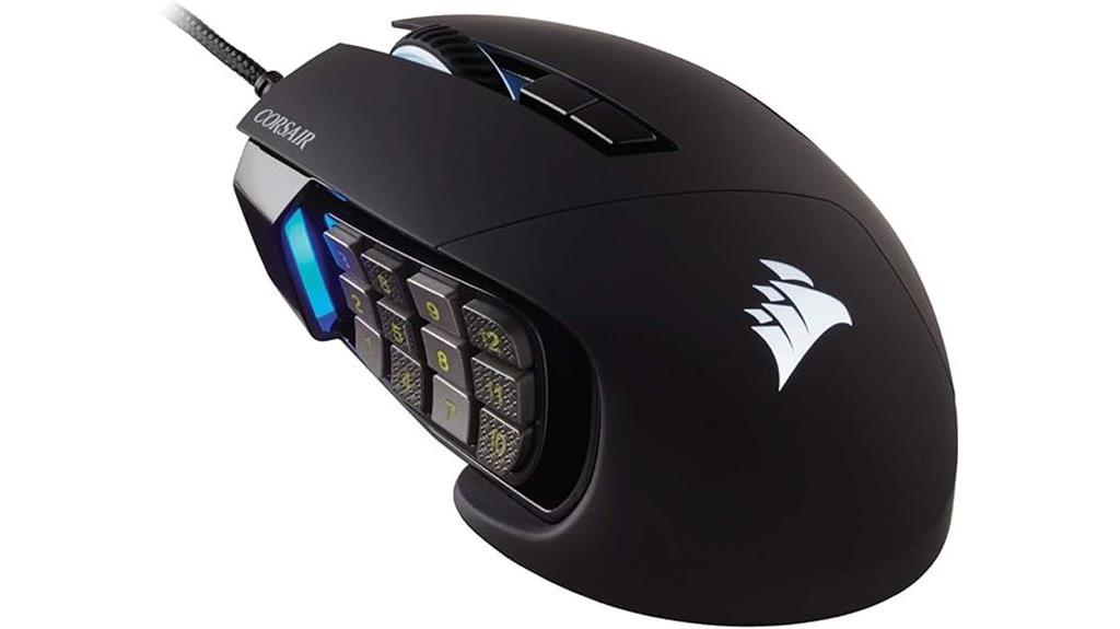 corsair scimitar rgb elite
